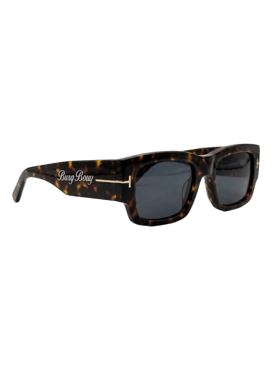 Burg Vision V2 Smoke Lens Sunglasses Turtle Frame