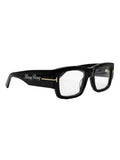 Burg Vision V2 Clear Lens Sunglasses Black Frame