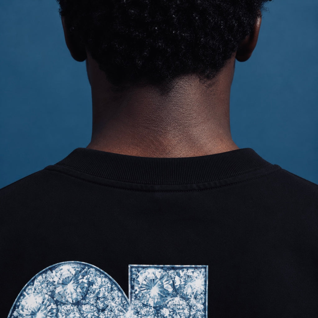 Pressure makes Diamonds Black T-shirt