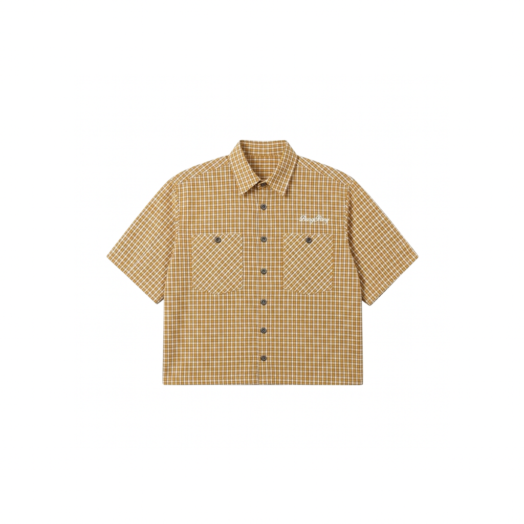 Jozi Sunset Yellow Bowling Shirt